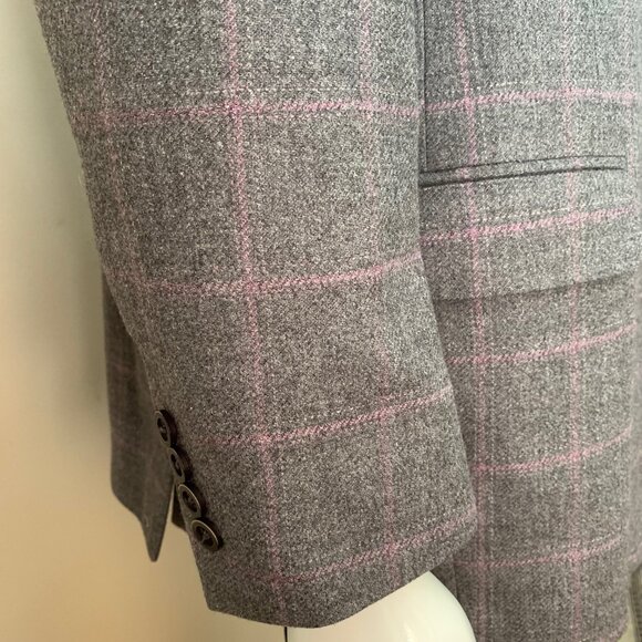 Coppley 52R Wool REDA FLEXO 2-Button Single Breasted Fully Lined Men’s Blazer - Picture 5 of 8